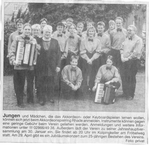 Ruhr Nachrichten, Januar 2000