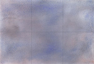 o.T. 2012 Aquarell, Bleistift 16,8 x 24,4 cm, Foto: Günter Wintgens