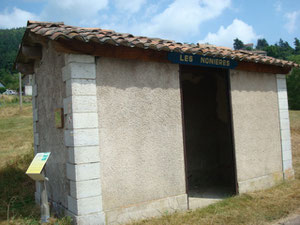 L'ancienne gare des Nonières (à 10 minutes à pied du gîte)