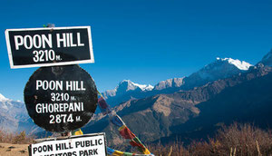 Lodge-Trekking  Poon Hill und Annapurna