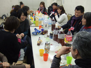 ジュースがビールに替わりリラックス度倍増!