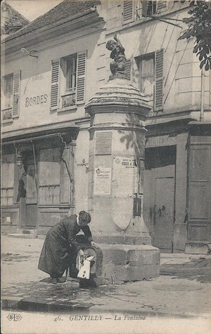 La Fontaine aménait l'eau de l'aqueduc Médicis