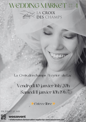 Wedding market - Festival du Mariage à Annecy 10 et 11 Janvier 2025