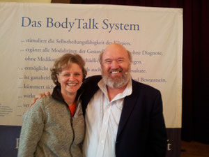 John Veltheim und ich auf dem Seminar "Östliche Medizin"  im März 2013