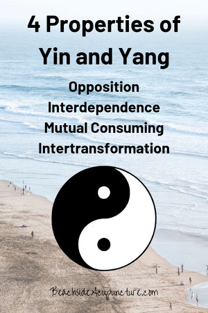 Four Properties of Yin and Yang: Opposition, Interdependence, Mutual Consuming, Intertransformation - BeachsideAcupuncture.com blog