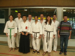 Stage européen 2012 avec Komoto Sensei.
