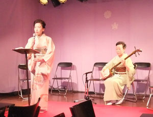唄 永野 桃勢 三味線 永野 政子