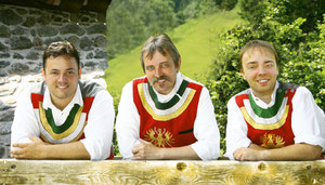 Ursprung Buam alias Andreas, Manfred und Martin