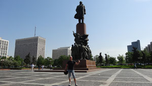 am Lenin kunnt ma in Moskau afach net vorbei