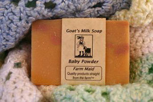 Baby Powder Goat Milk Soap