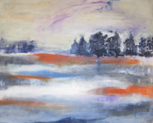 Rotes Moor, 80 x 100 cm