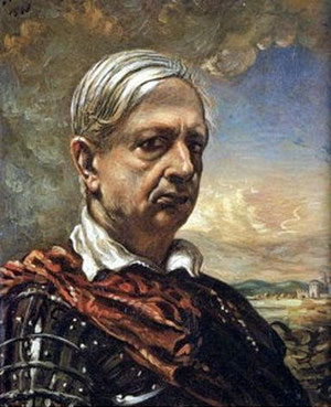 Giorgio de Chirico. Autoportrait.