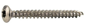 Spanplattenschrauben Linsensenkkopf, Edelstahl rostfrei A2, Torx