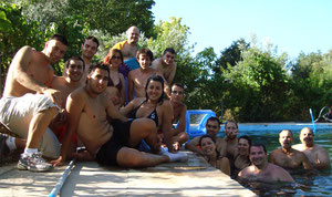 Piscina del campamento