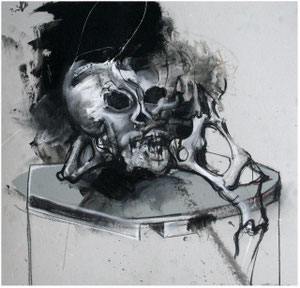 acrylique sur carton Dim:80cmx80cm