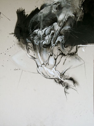 Acrylique sur carton Dim: 80cmx107cm