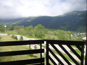 Gresse en Vercors - Vue du balcon