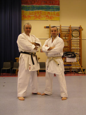 Sensei Derek Stockham and Sensei Matt Stockham