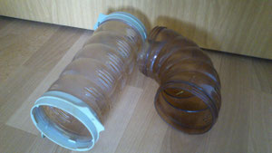 Röhren-Set mit Verbindungsstücken und Haken von Marchioro 5€