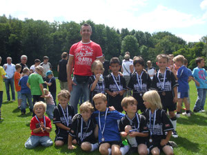 Bambini 3. Platz Turnier Sailauf 24.07.12