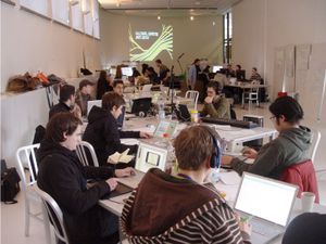 Image: Global Game Jam, Cologne Game Lab, 2010