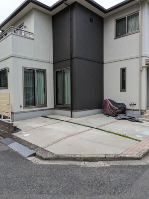 広島市佐伯区　外構リフォーム　Before