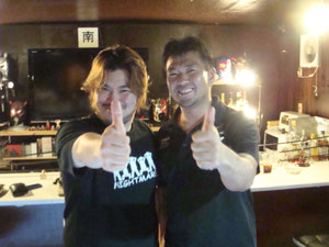 男色ディーノ選手、MIYAWAKI選手（特別ゲスト）