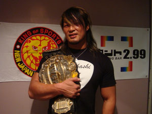 新日本プロレス：棚橋弘至選手