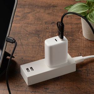 2ポートアダプター 45W