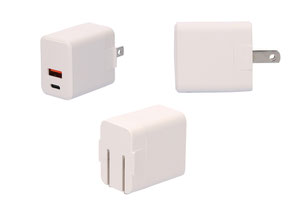 2ポートアダプター 20W