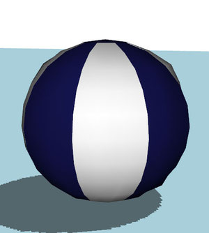 ballon de plage (les sims peuvent jouer avec)