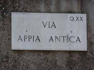 l'antique voie appienne qui joint Rome à Brindisi
