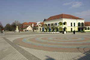 der Centrum Mundi-Platz Ludbreg