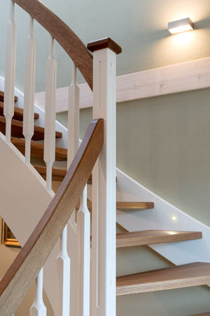 Staircases in luxurious eco home from Stommel Haus