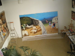 click on my studio and then on the english flag