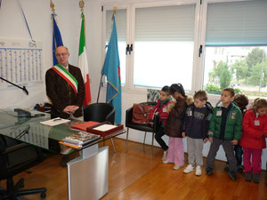 I bambini del Comitato Infanzia incontrano il Sindaco nel suo Ufficio