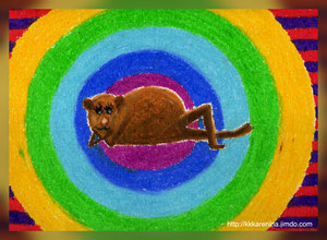 Hamster -mit Krafttierkarte