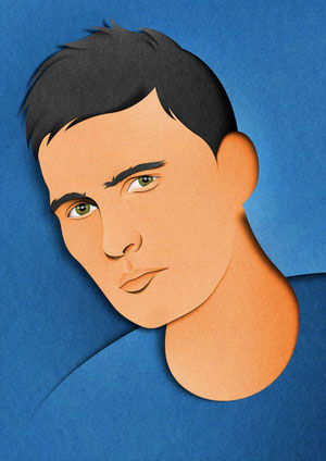 Portraits paper art-31