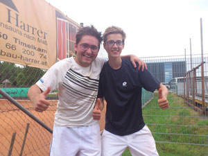 Erfolgreiches Doppelteam - Gerhard und Thomas
