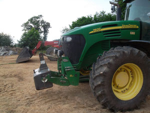 Johndeere 7820 et Normande