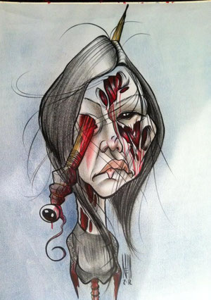 YUNE at Genestar Tattoo Studio Okinawa JAPAN