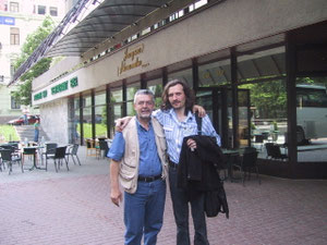 Notre guide, Serge, et B PETIT
