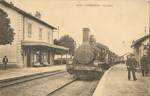 La gare de Cormatin