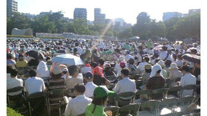 2010年8月6日 広島市平和記念式典
