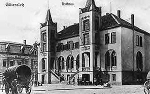 Rathaus (erbaut 1864, abgerissen 1971)