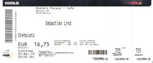 Nr.80 - 07.05.2013 - Sebastian Lind - Skater's Palace, Münster