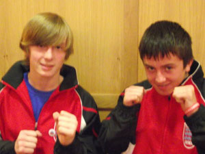 Kieren Wilson and Max Halligan