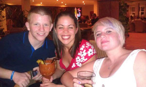 Lee Murray, Katie Grant and Sophie Collinson