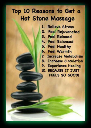 Top 10 reasons to get a hot stones massage benefits of the treatment