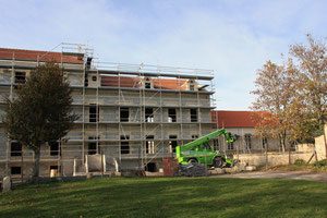 Château façade avant le 12 nov 2011